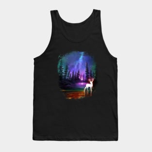 Deer in wood Tank Top